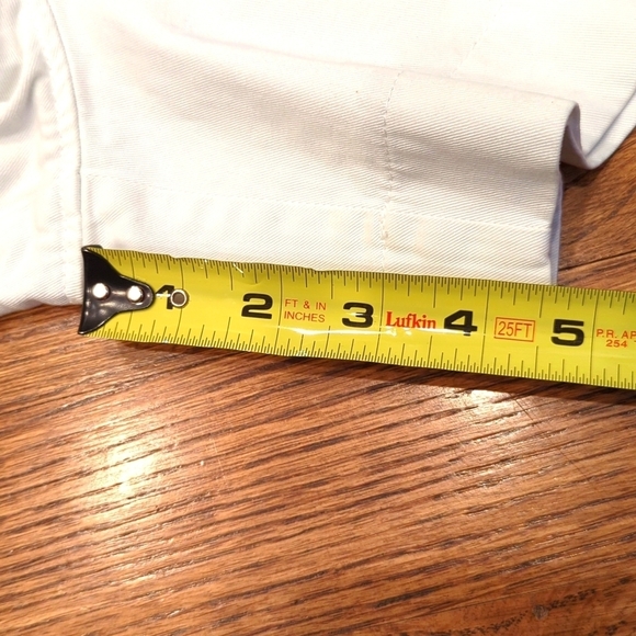 Loft Shorts White 4.5" Inseam 100% Cotton - Picture 9 of 9